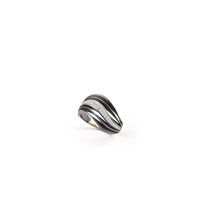 Ring Annamaria Cammilli Woman velaa pavè in Gold Diamante 0.18 Ct GAN3259E - GAN3259E